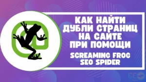 Как находить дубли на сайте при помощи Scriming Frog Seo Spider?